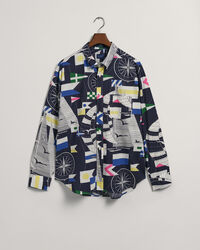 Camisa com estampado Sailing relaxed fit
