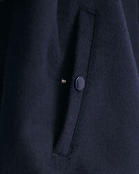 Blusão bomber em lã