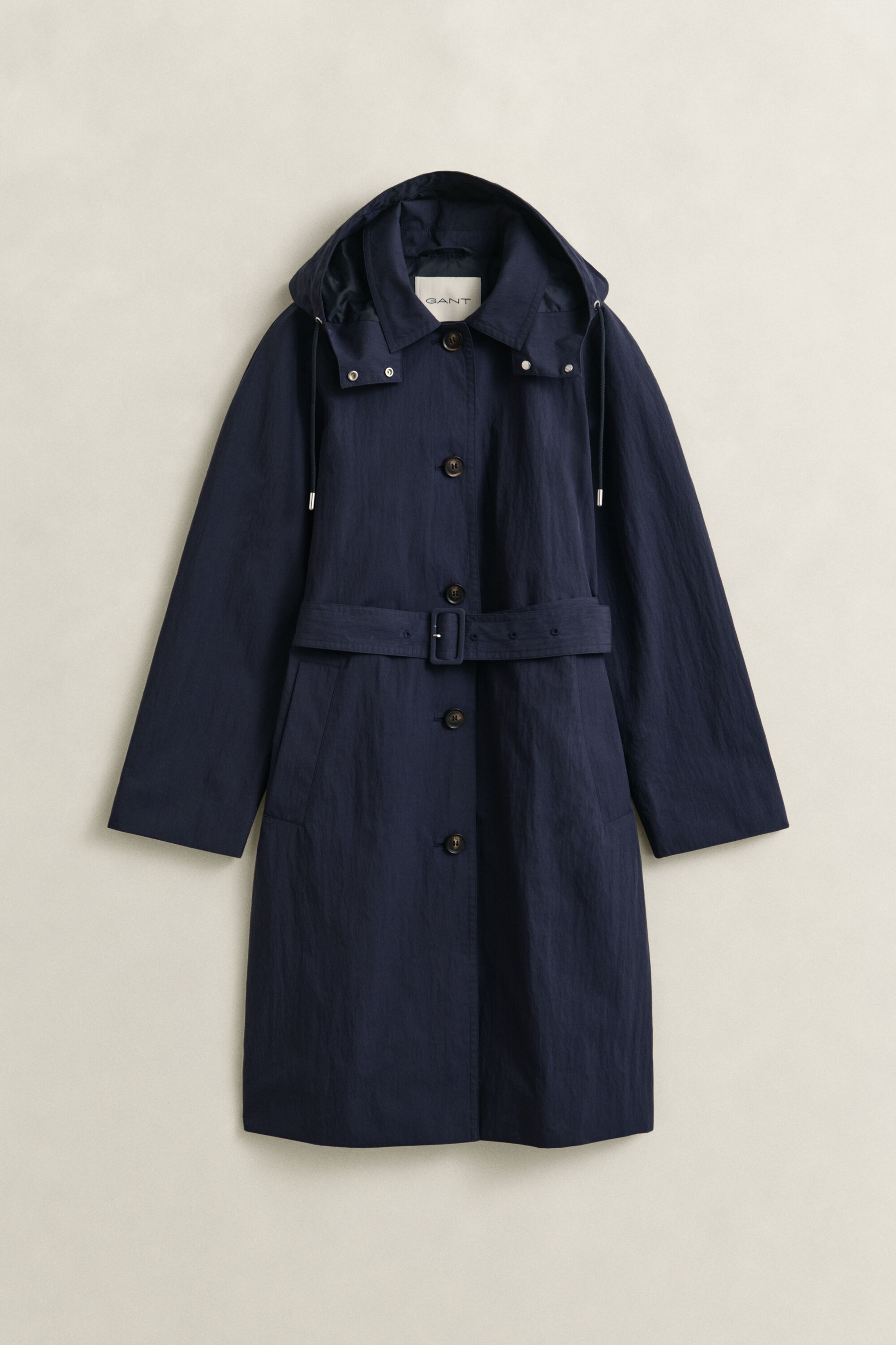 Corta-vento com cinto