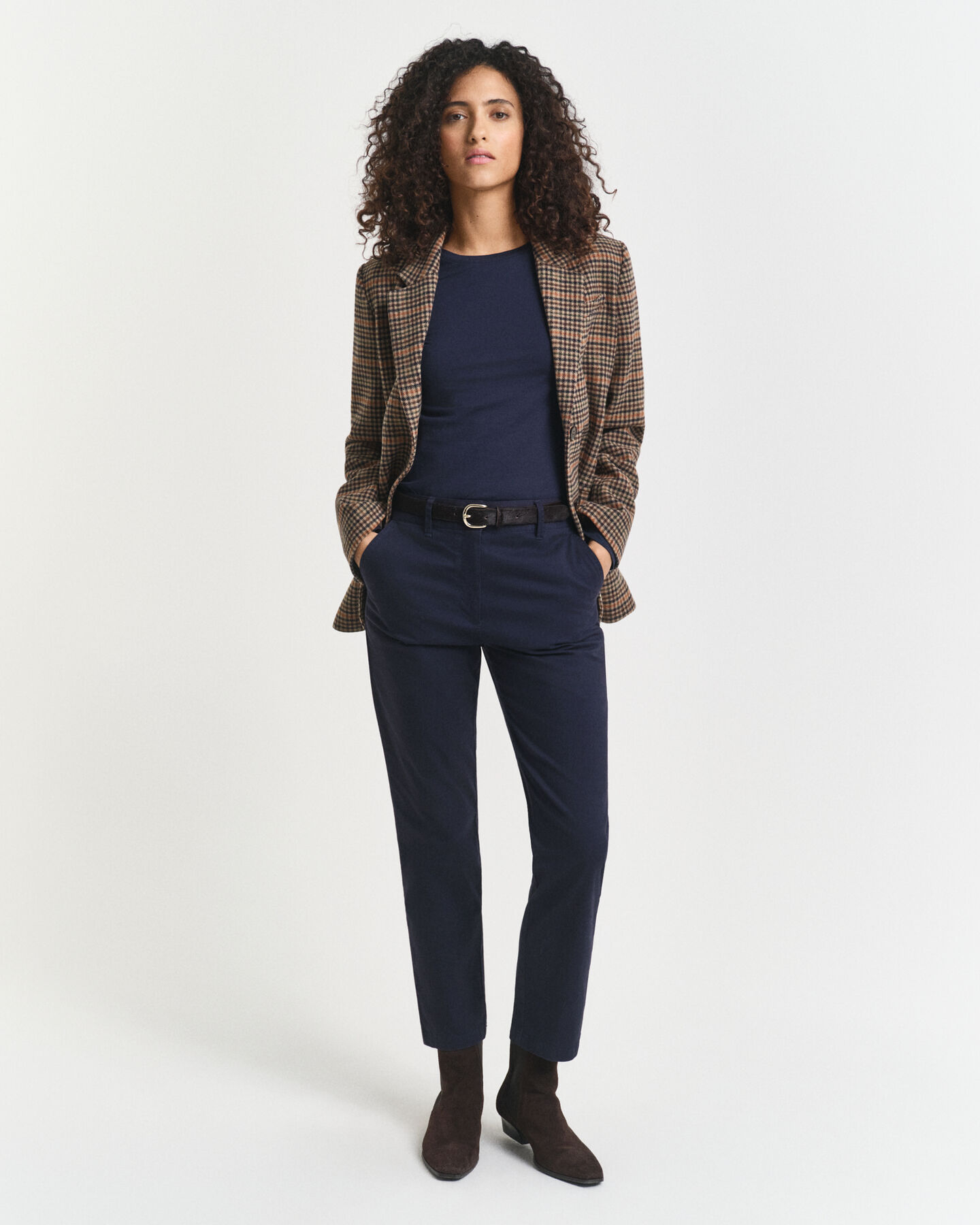 Camisola de manga comprida em algodão leve