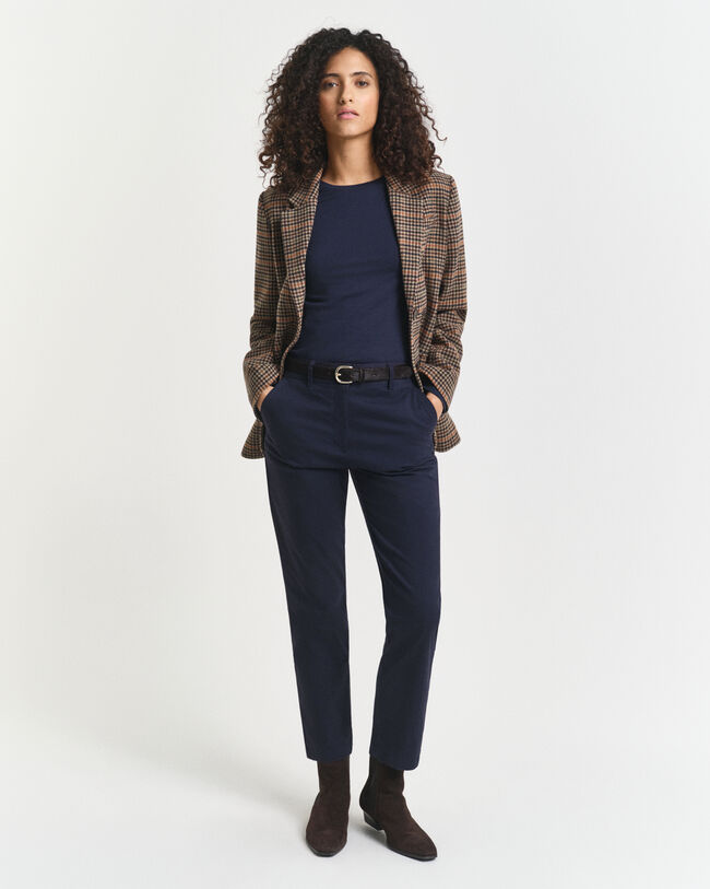 Camisola de manga comprida em algodão leve