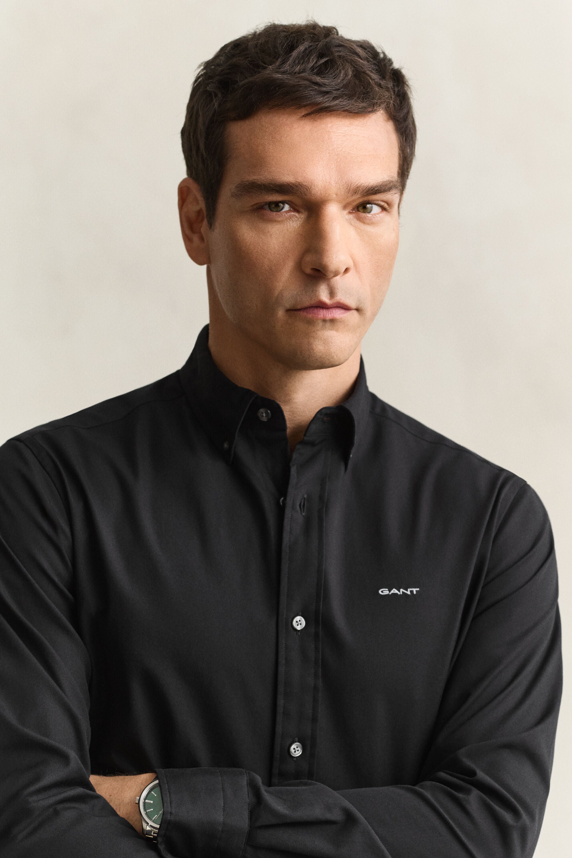 Camisa Oxford pinpoint regular fit