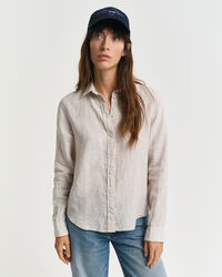 Camisa de linho regular fit