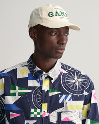 Camisa com estampado Sailing relaxed fit