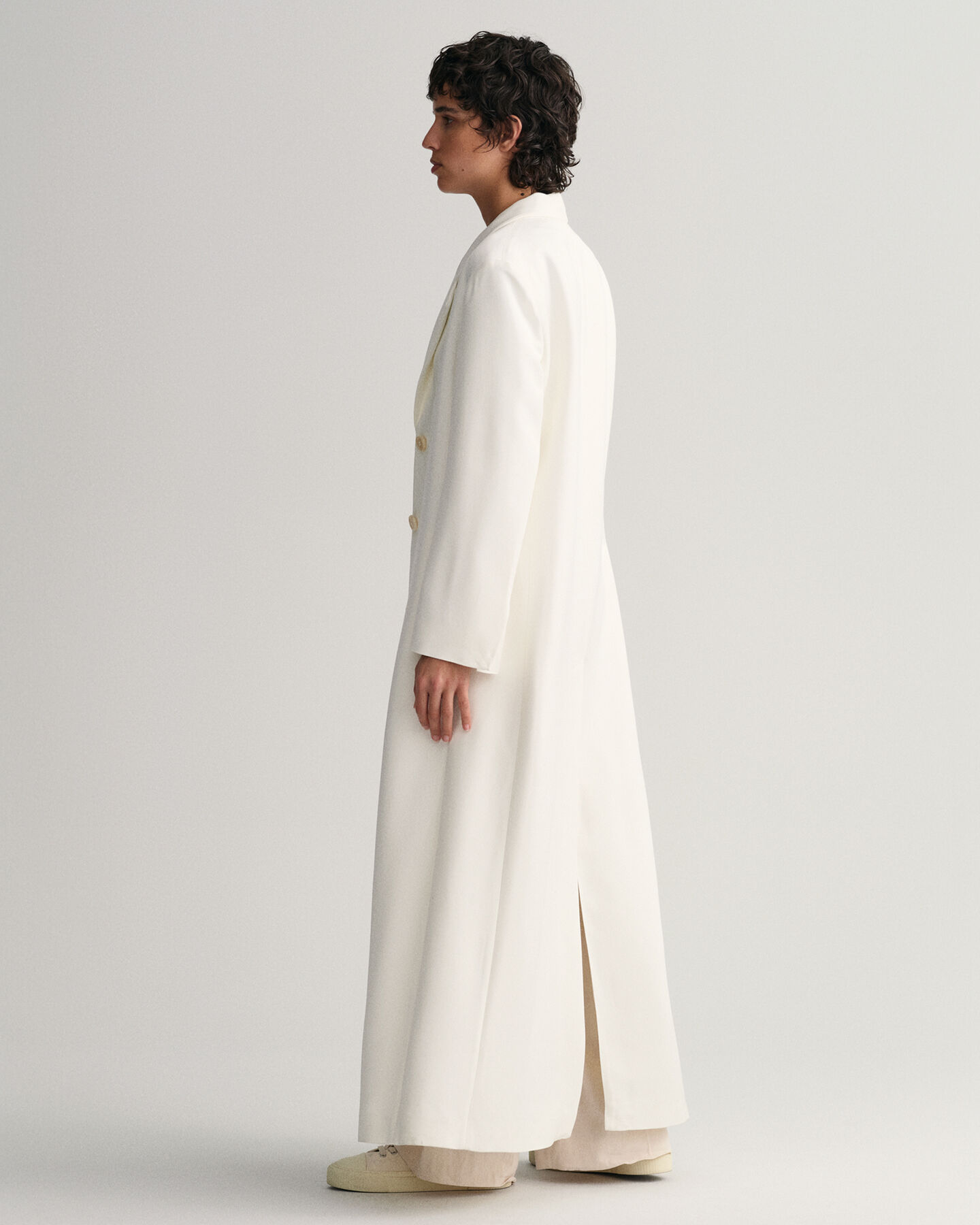 Sobretudo comprido Fluid