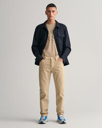 Cal&ccedil;as de ganga coloridas Arley regular fit