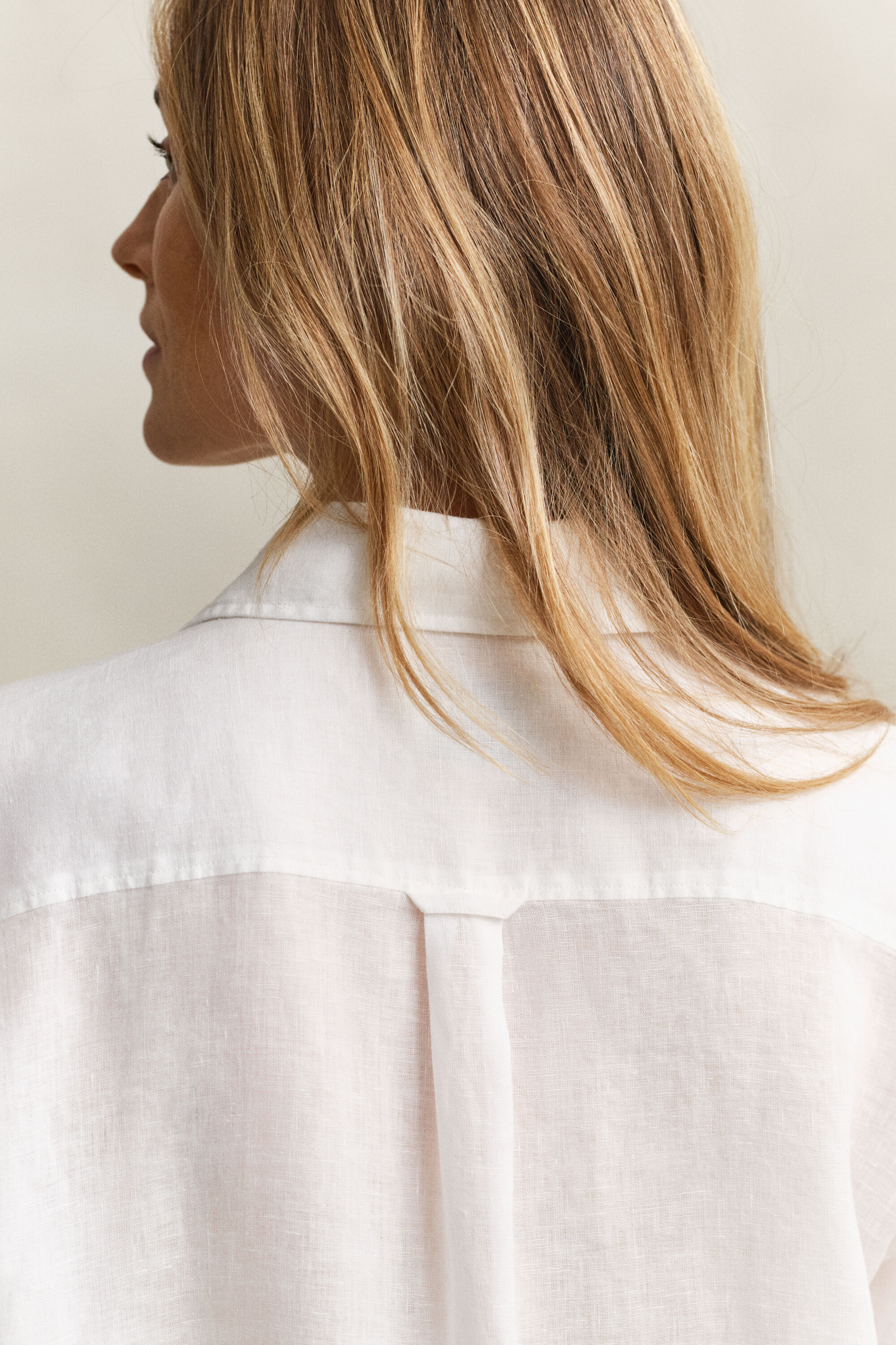 Camisa de linho relaxed fit