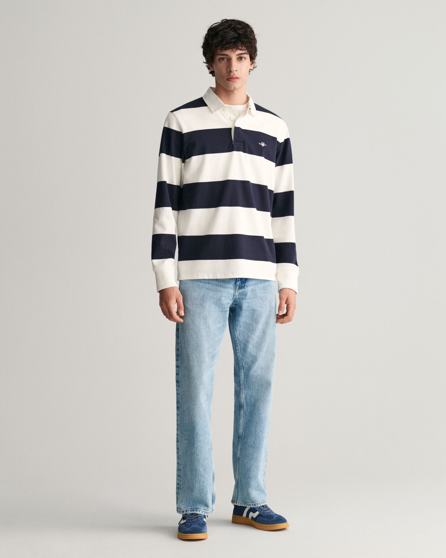 Heavy Rugger às riscas Shield