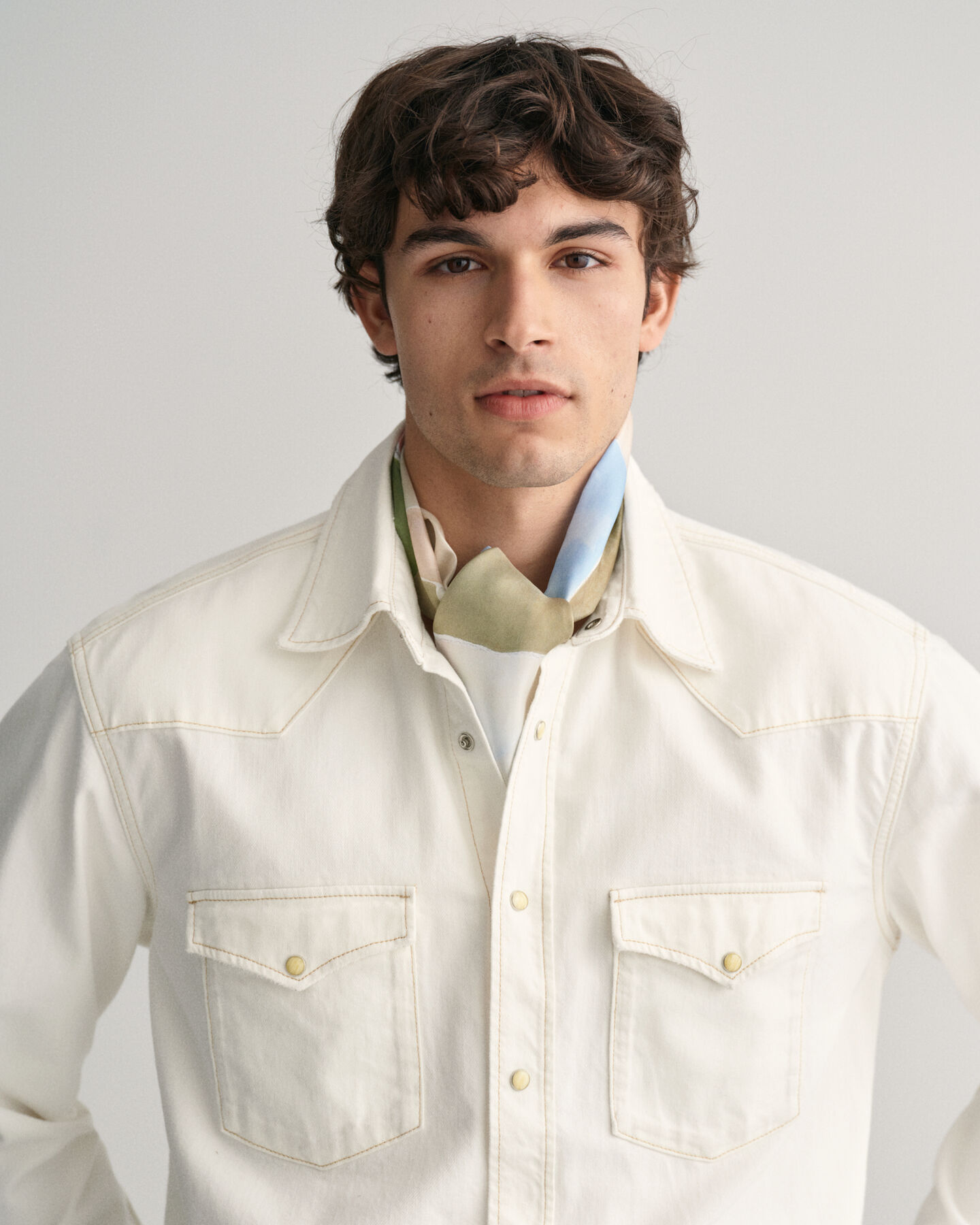 Lenço comprido em seda Art Print