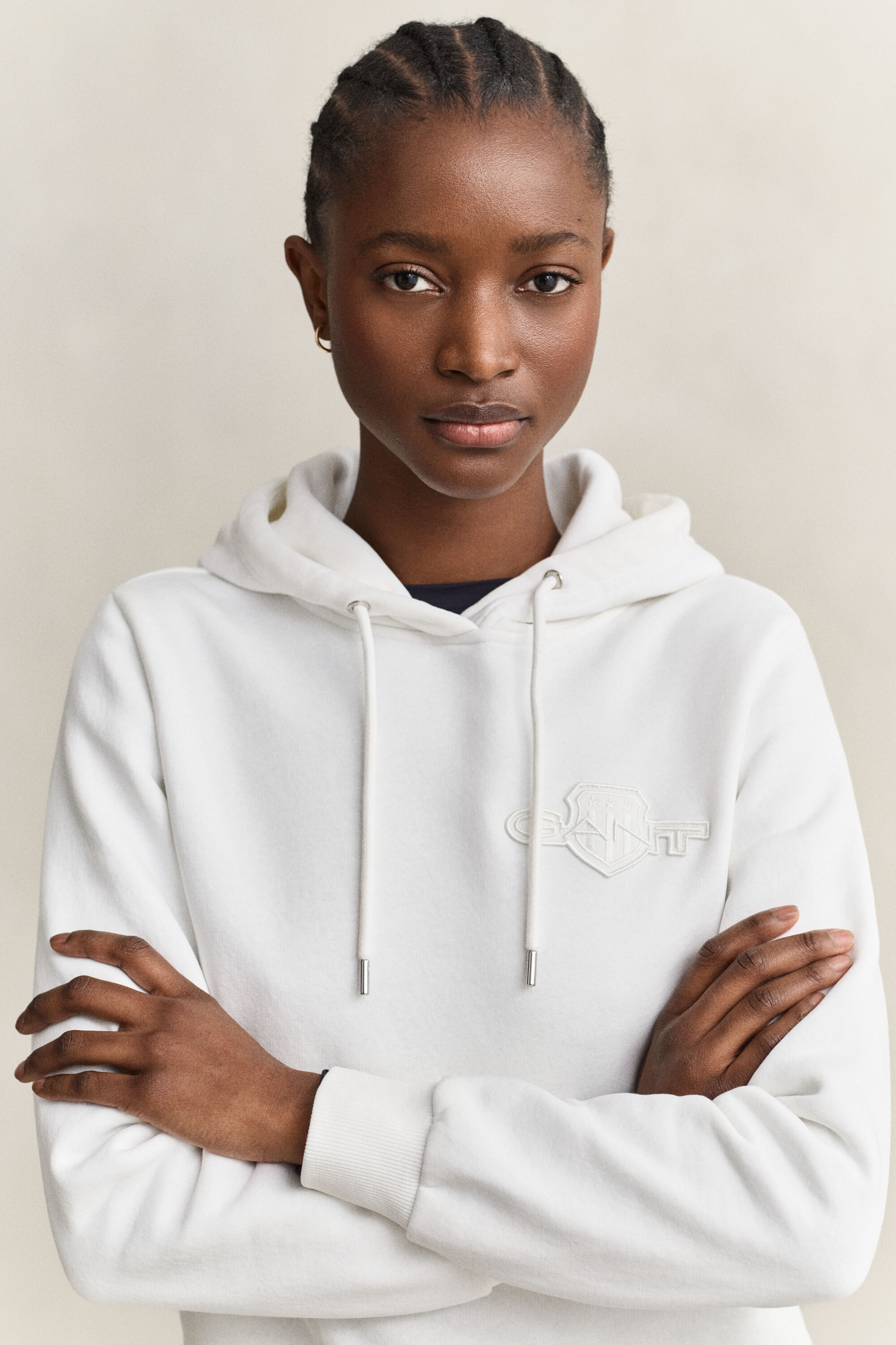Sweatshirt com capuz Tonal Shield