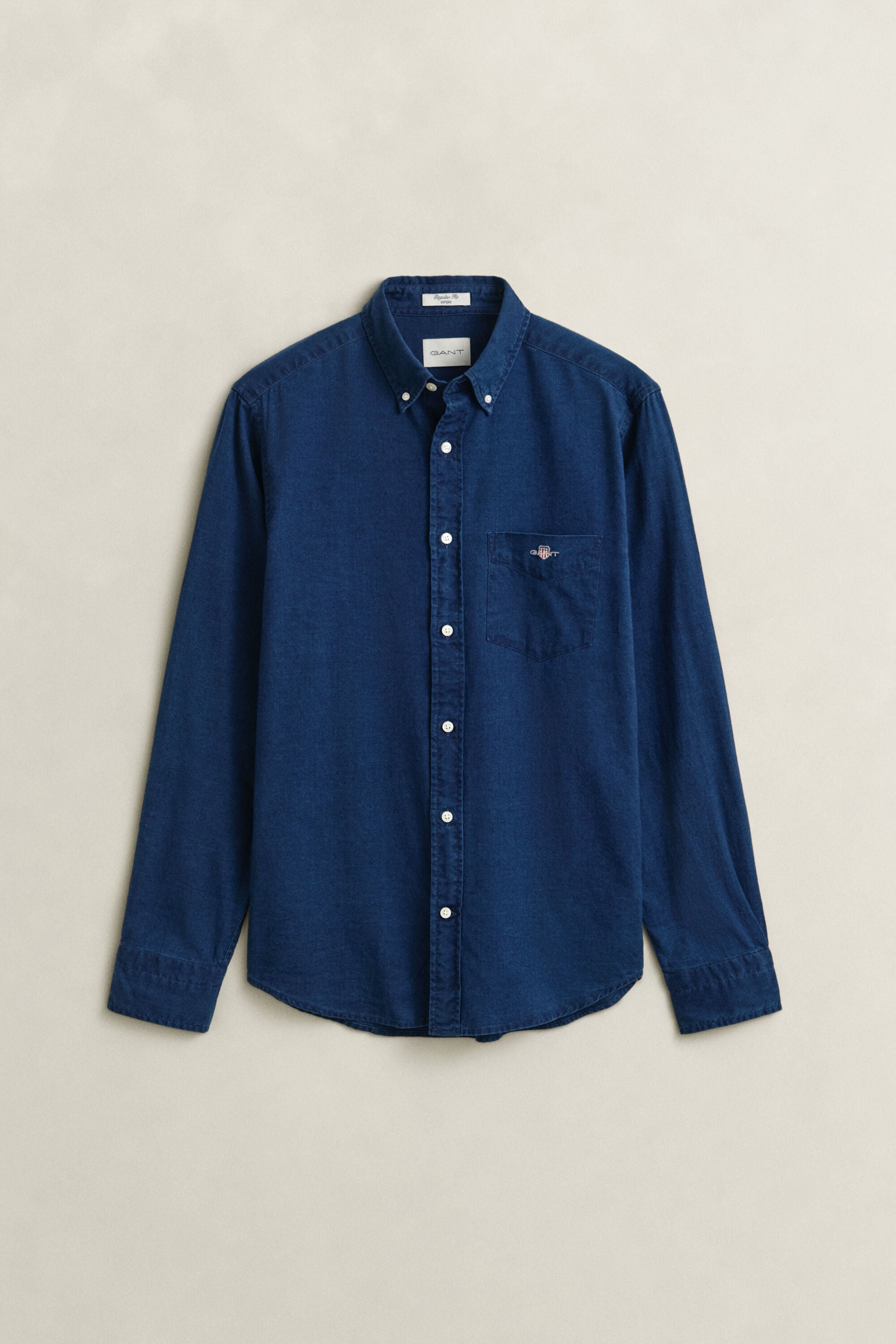 Camisa Oxford Indigo