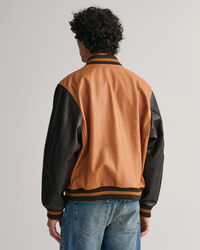 GANT Varsity Jacket em pele