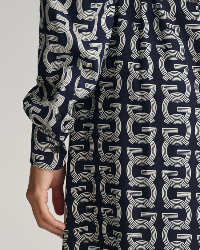 Vestido-camisa G Patterned