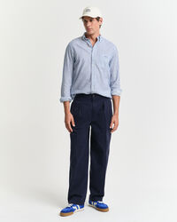 Camisa às riscas Textured regular fit