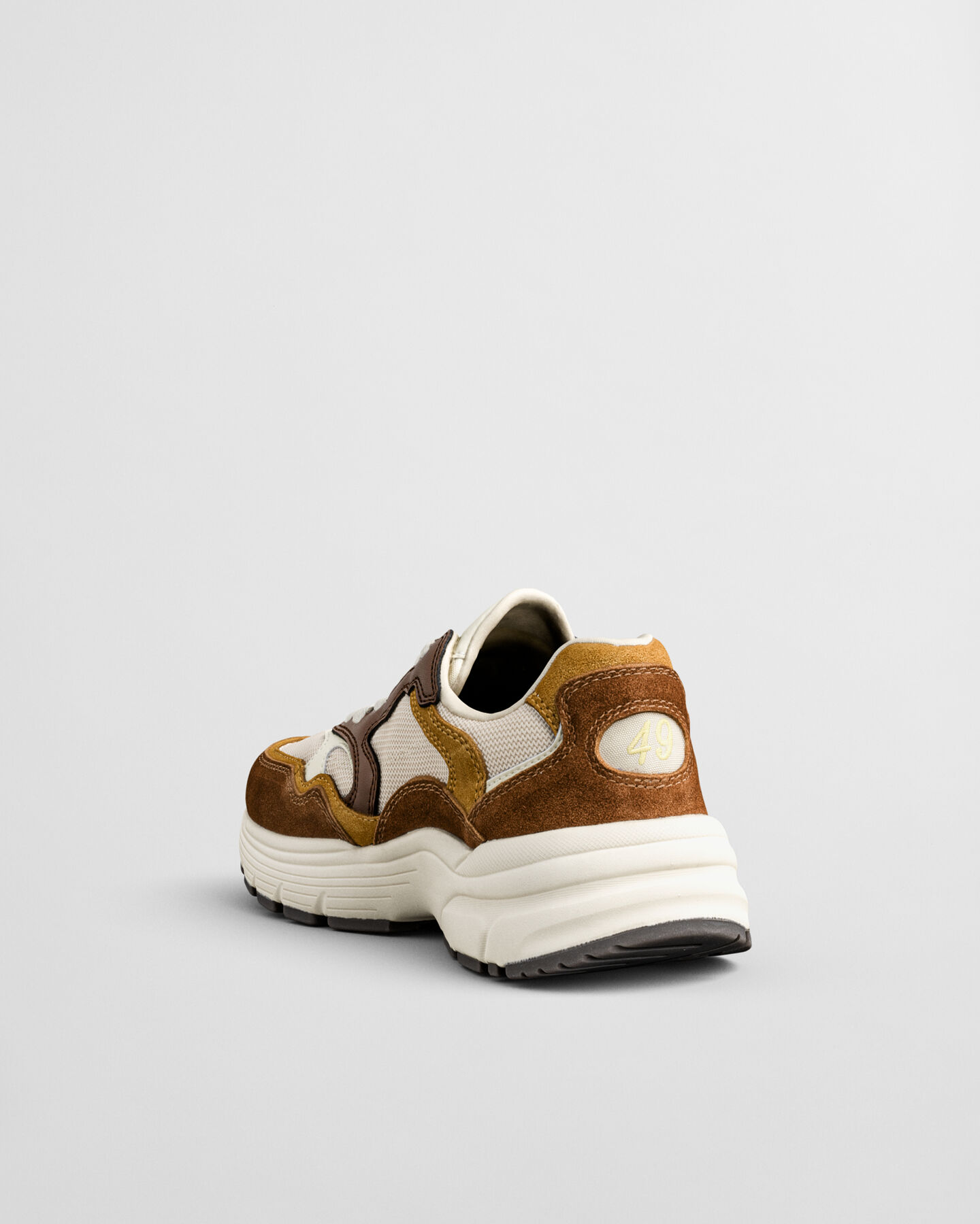 T&eacute;nis em pele e nylon Neuwill