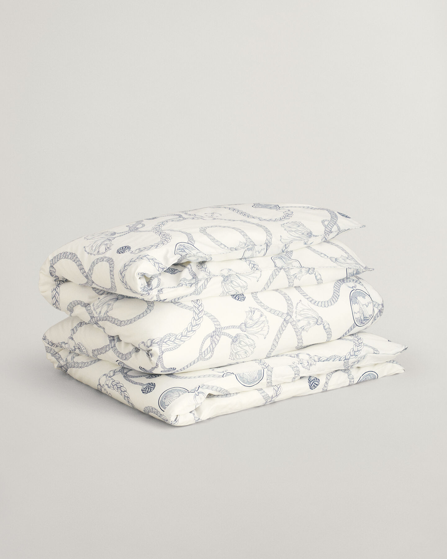 Capa de edredão de casal Sailing Print