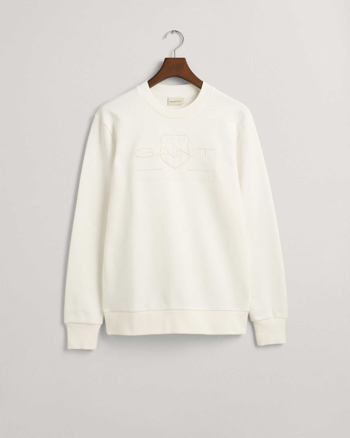 Sweatshirt com decote redondo Tonal Shield