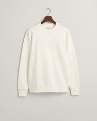 Sweatshirt com decote redondo Tonal Shield