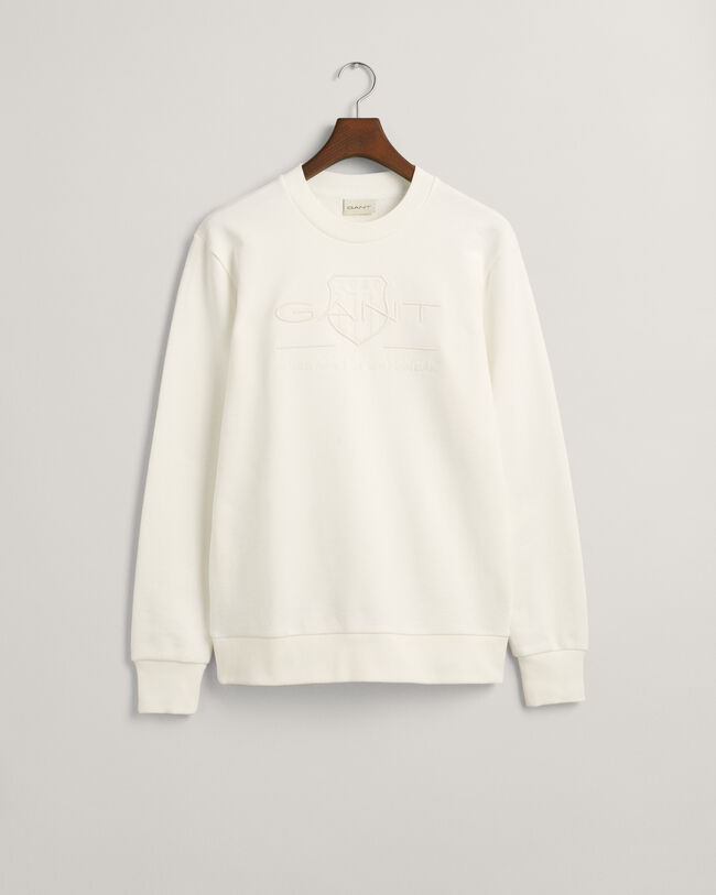 Sweatshirt com decote redondo Tonal Shield