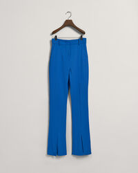 Calças de fato com perna a direito