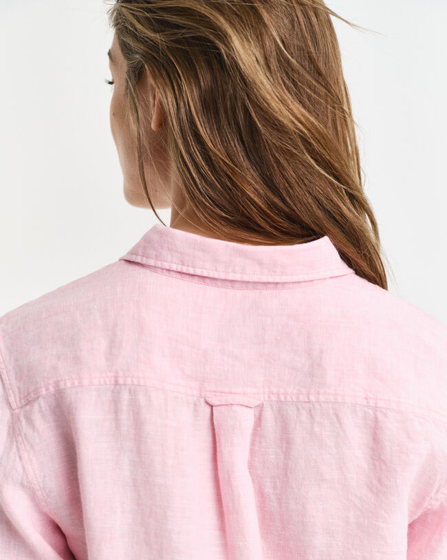 Camisa de linho regular fit