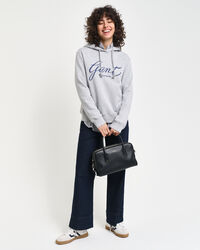 Sweatshirt com capuz Script