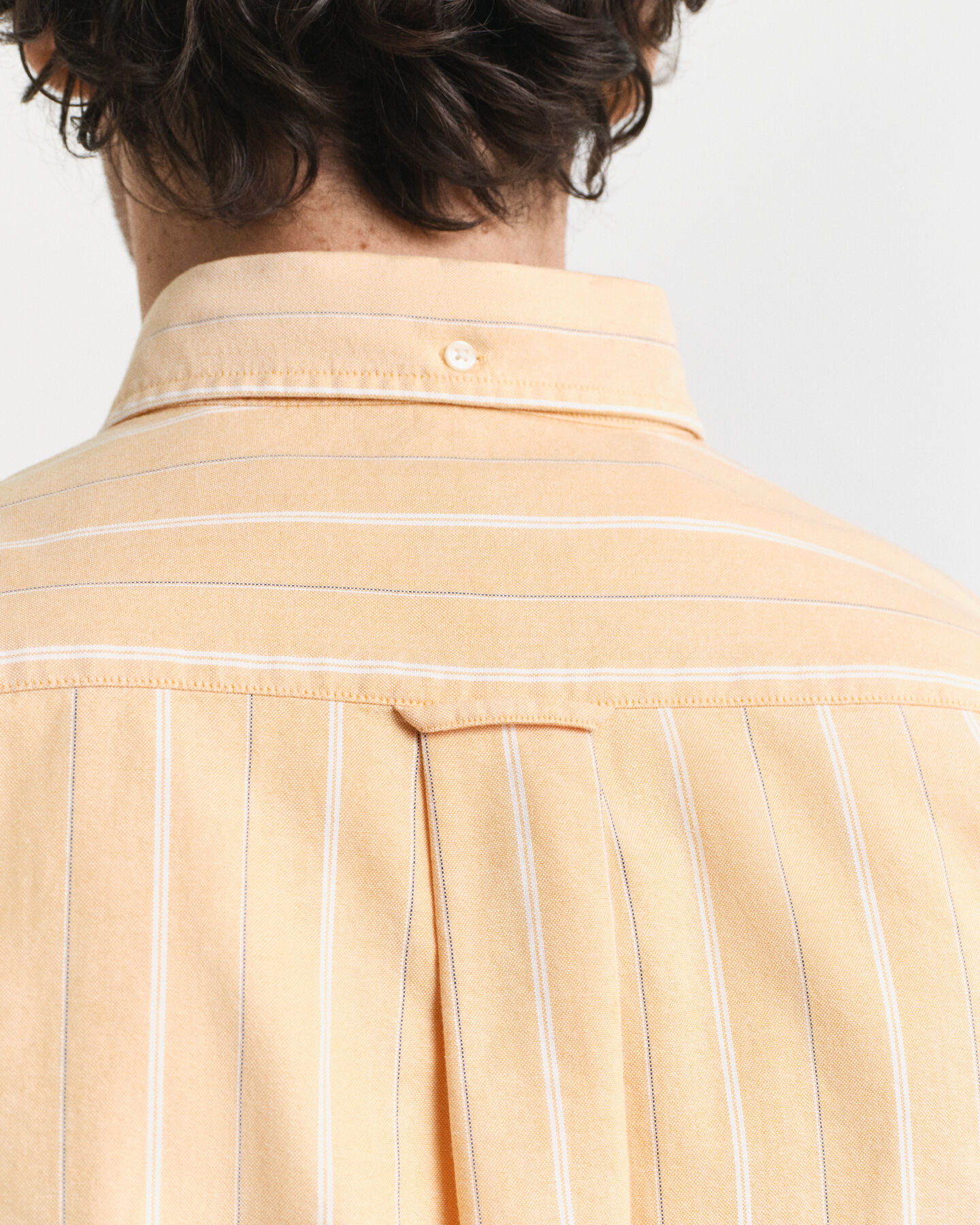 Camisa Oxford clássica às riscas regular fit