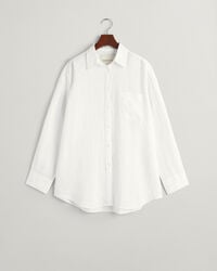 Camisa em linho oversized