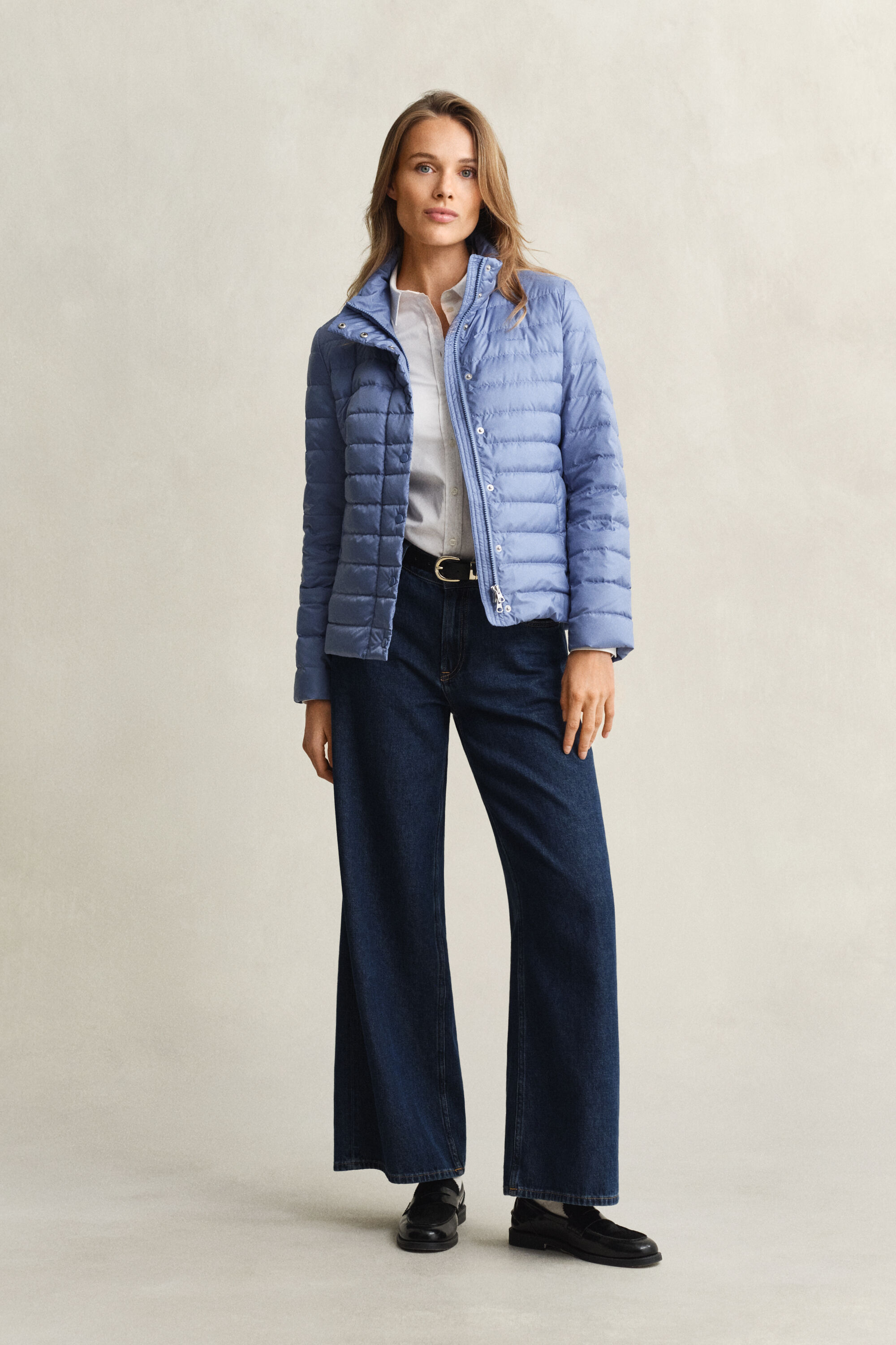 Blusão de penas leve