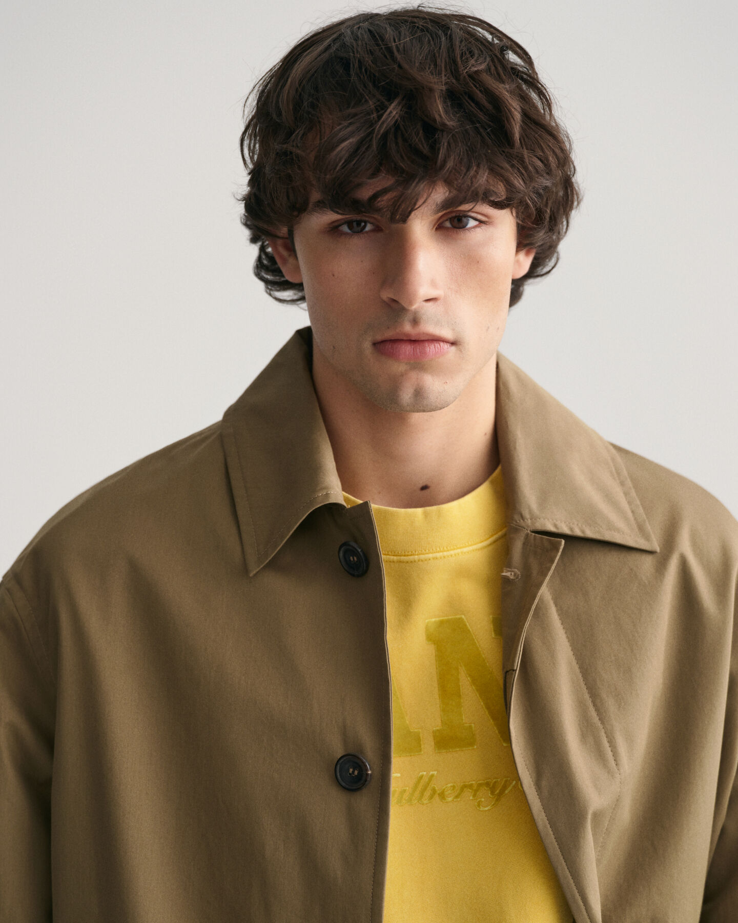 Gabardina de algodão