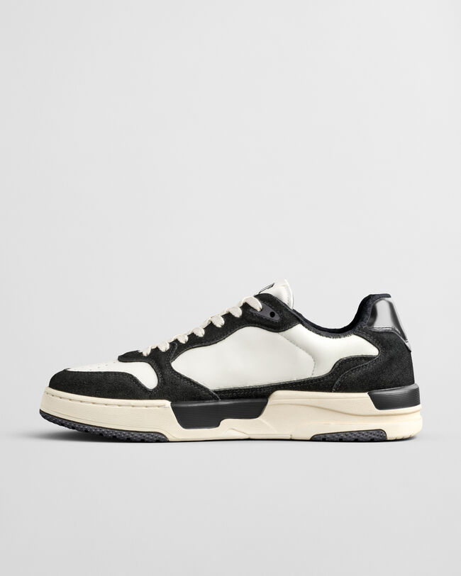 T&eacute;nis em pele e camur&ccedil;a Brookpal