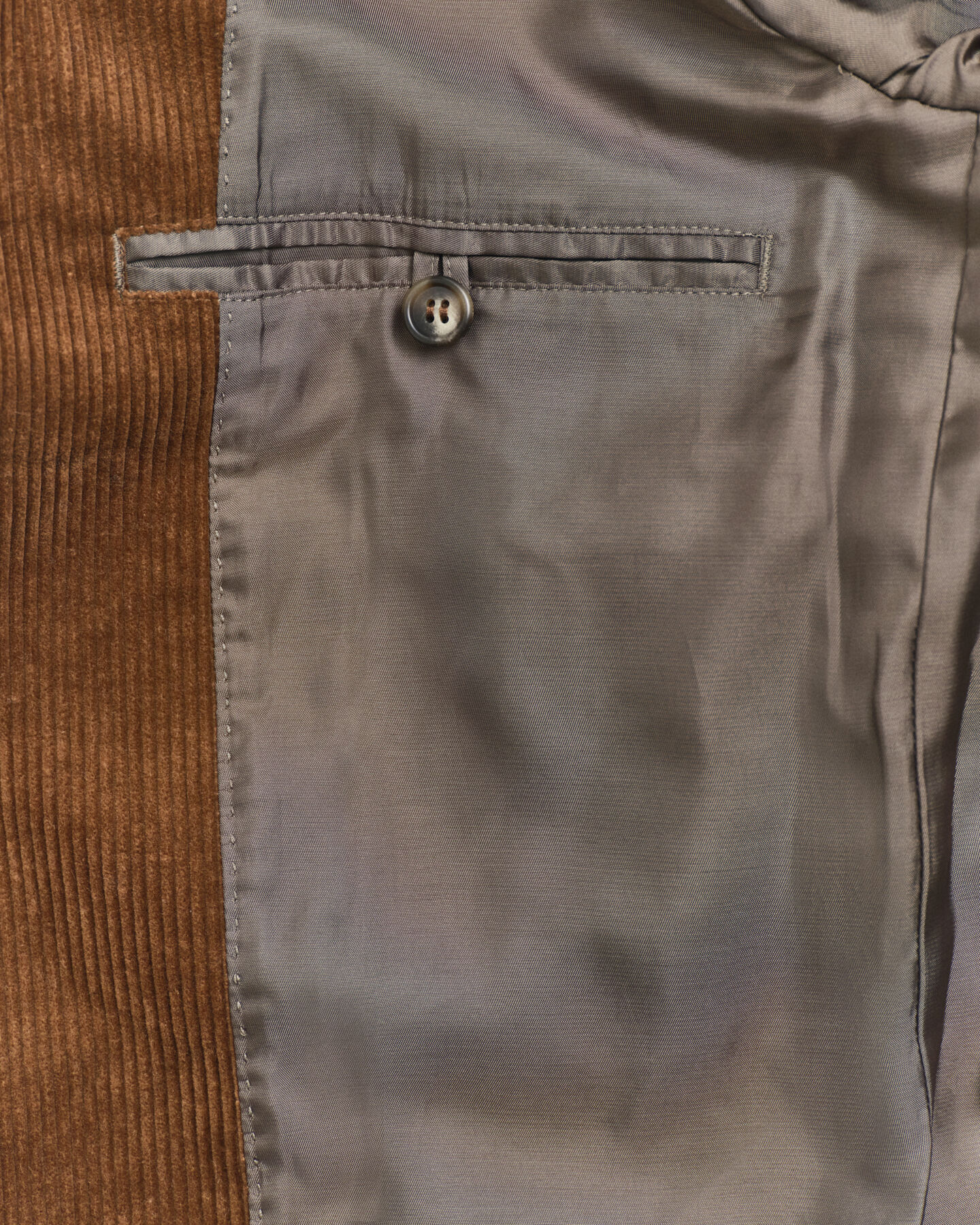 Blusão acolchoado em bombazina