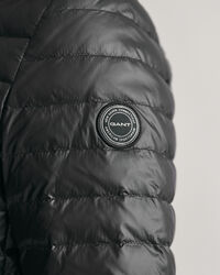 Blus&atilde;o de penas acolchoado leve e brilhante Teen Girls