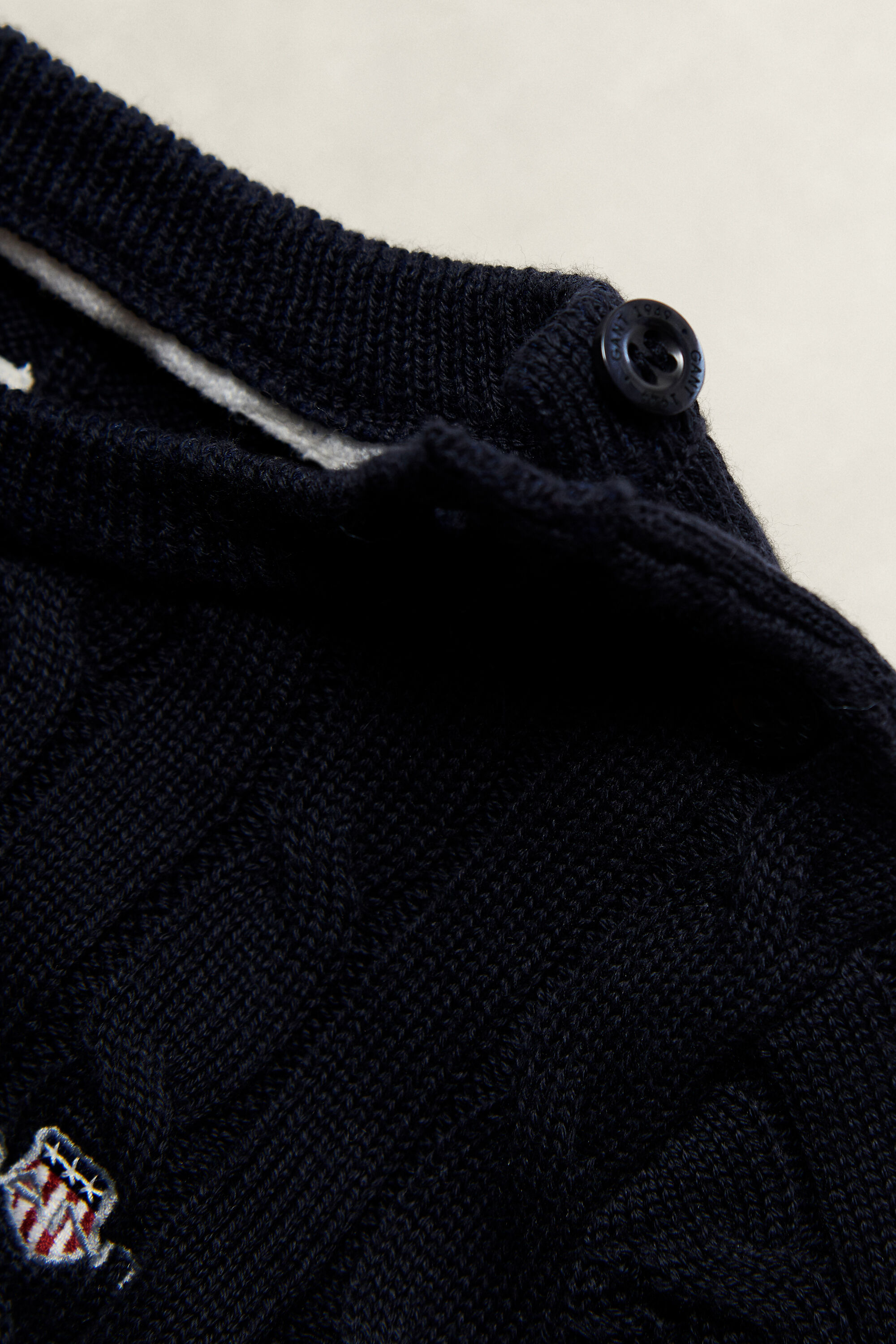 Camisola de malha entrançada Shield Girls