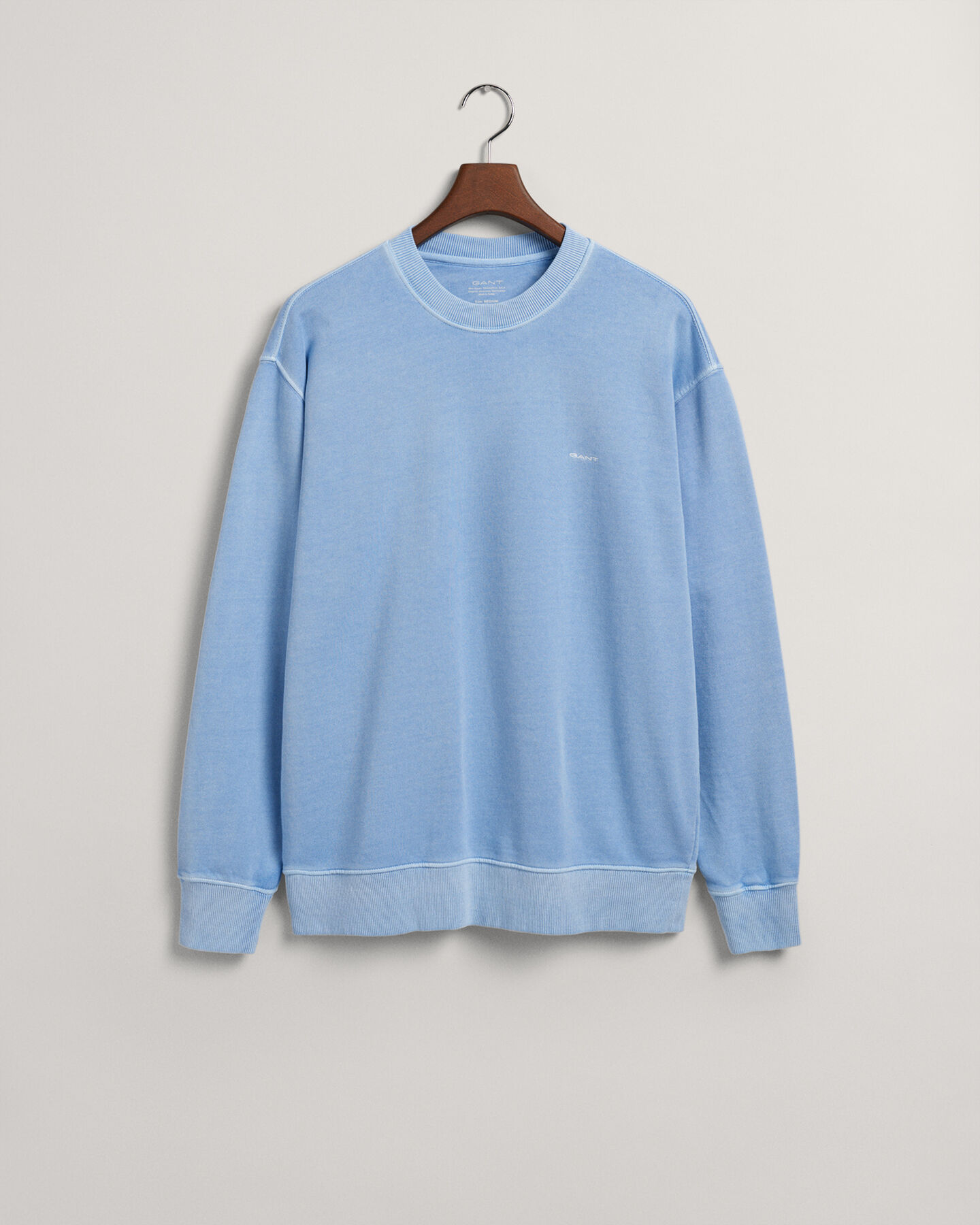 Sweatshirt com decote redondo Sunfaded