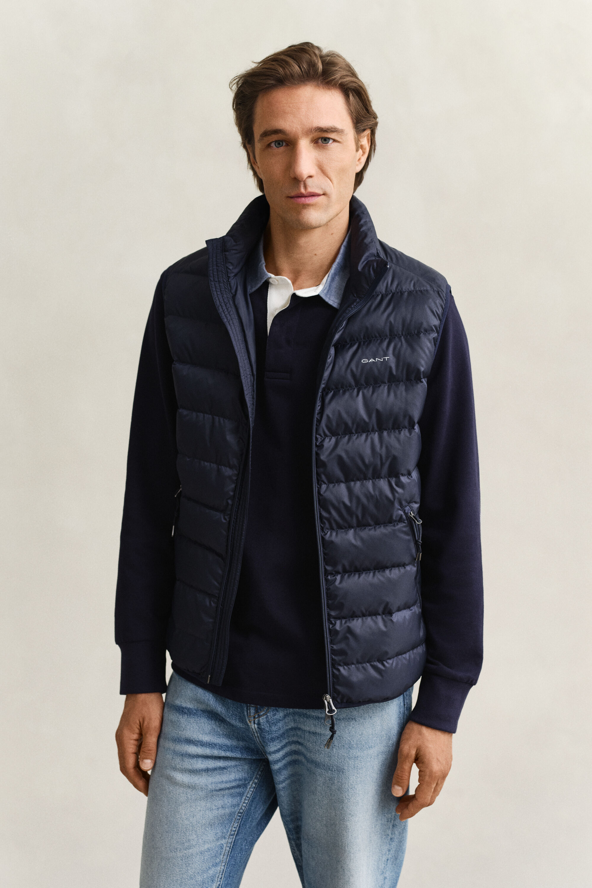 Colete de penas leve