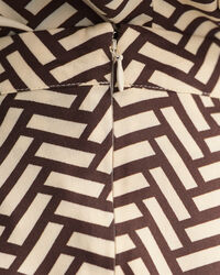 Saia evasê Geometric