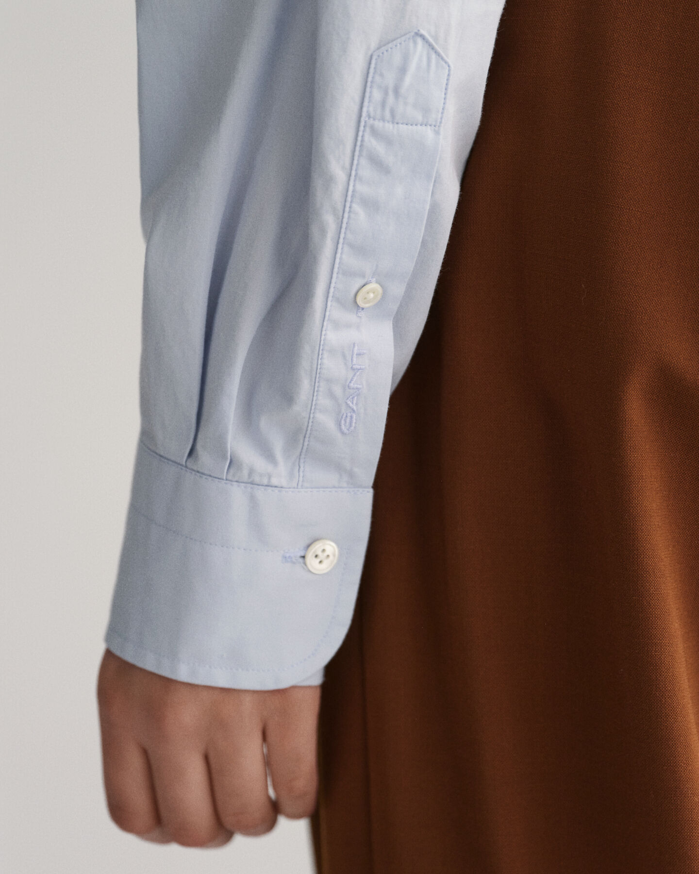 Camisa em popelina Compact oversized