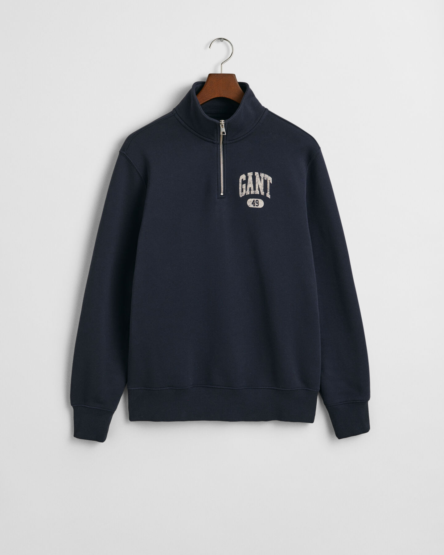 Sweatshirt com meio fecho GANT 49 Arch Graphic