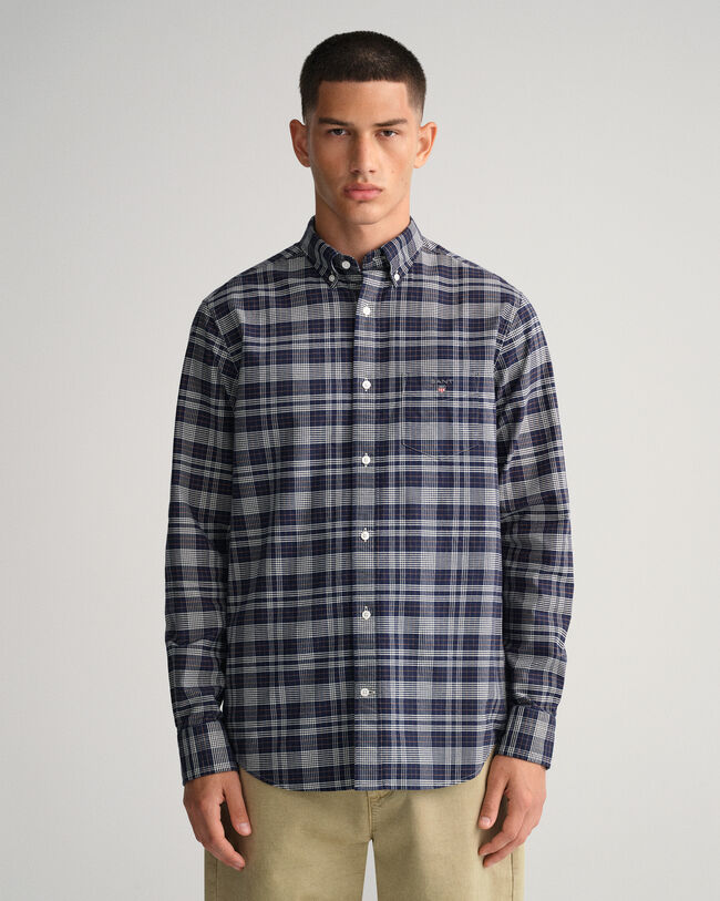 Camisa Oxford Check regular fit