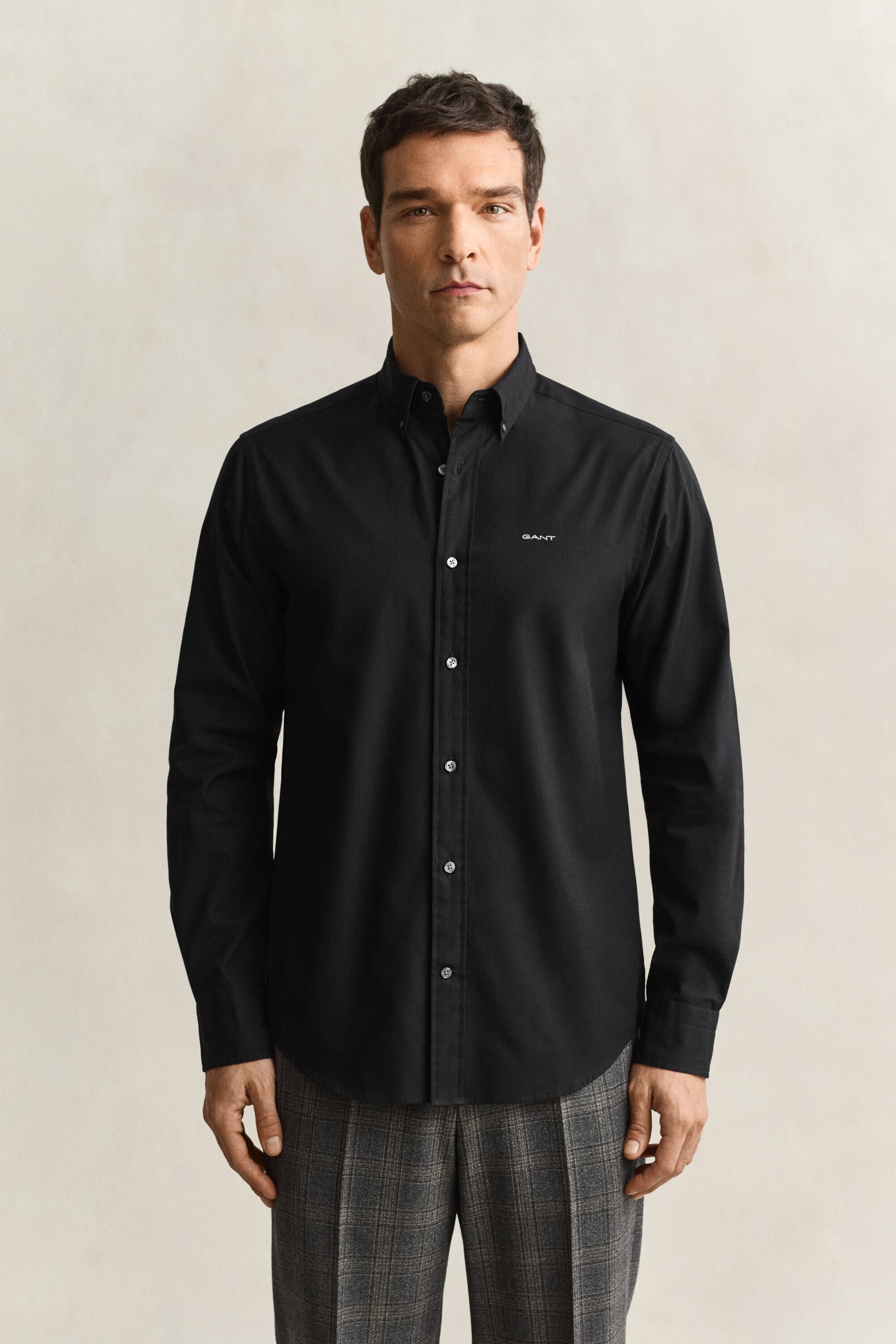 Camisa Oxford pinpoint regular fit