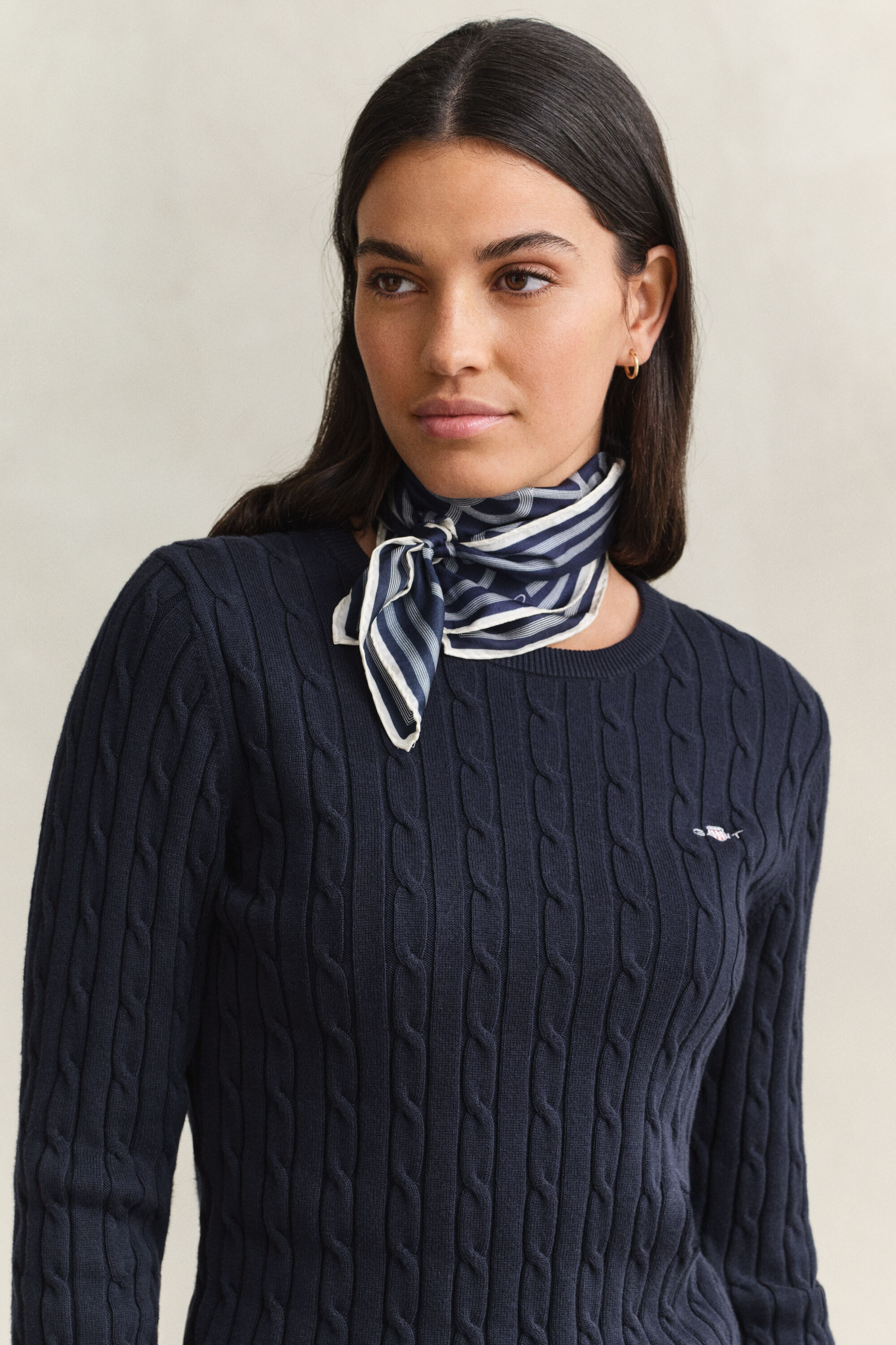 Camisola de malha entrançada Classic