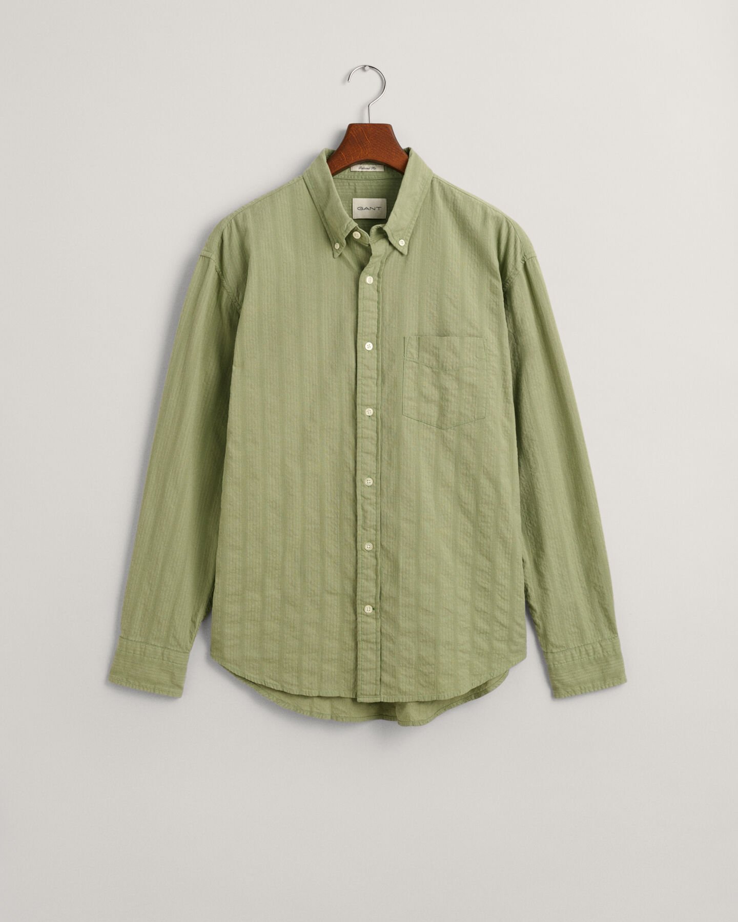 Camisa &agrave;s riscas Dobby relaxed fit