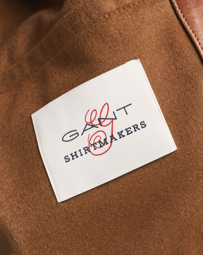 GANT Varsity Jacket em pele