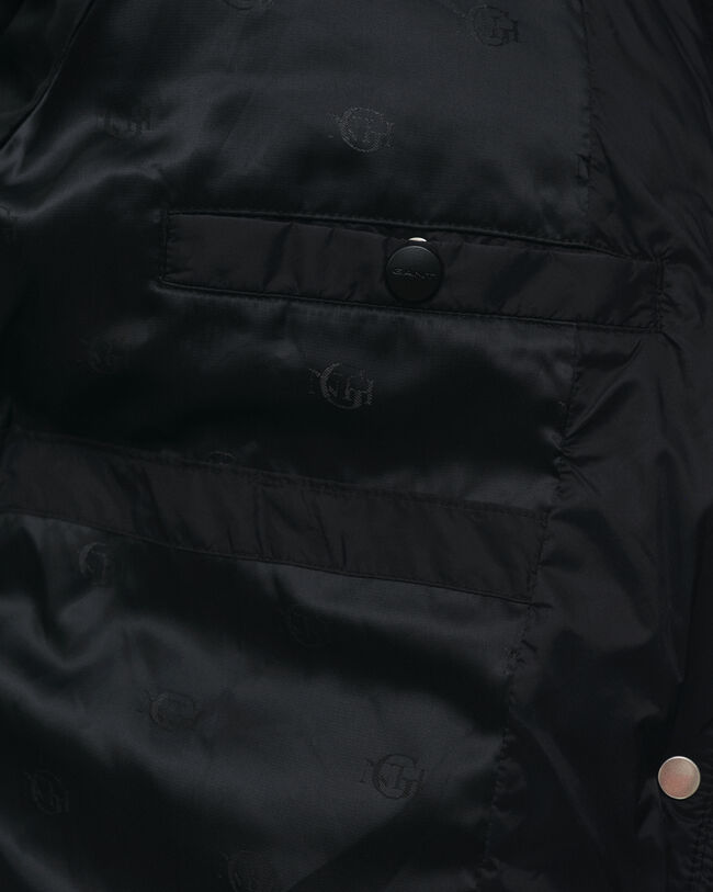 Sobretudo de penas comprido