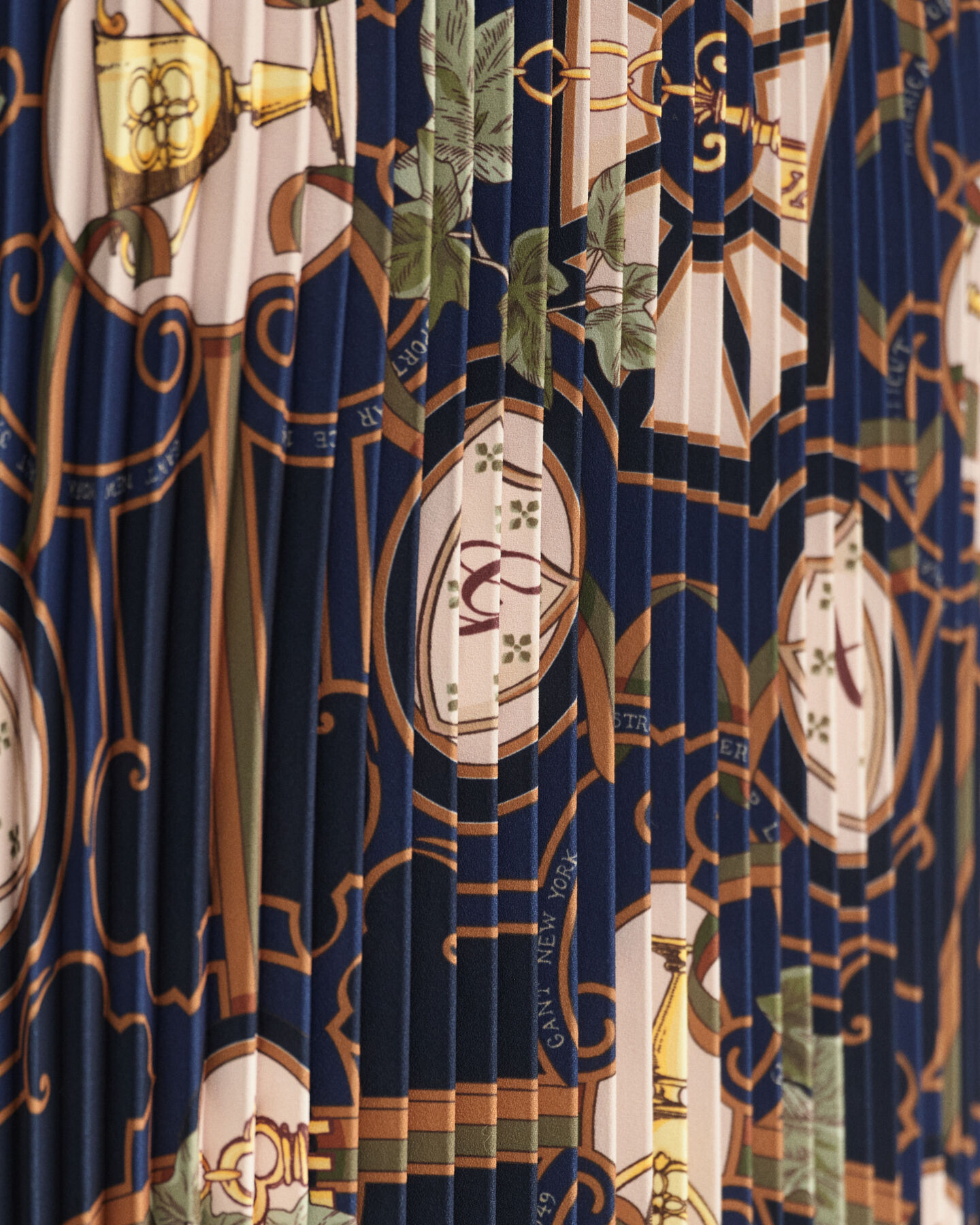 Saia plissada American Luxe