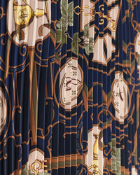 Saia plissada American Luxe