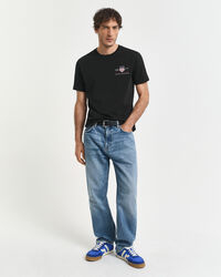 T-shirt bordada Archive Shield