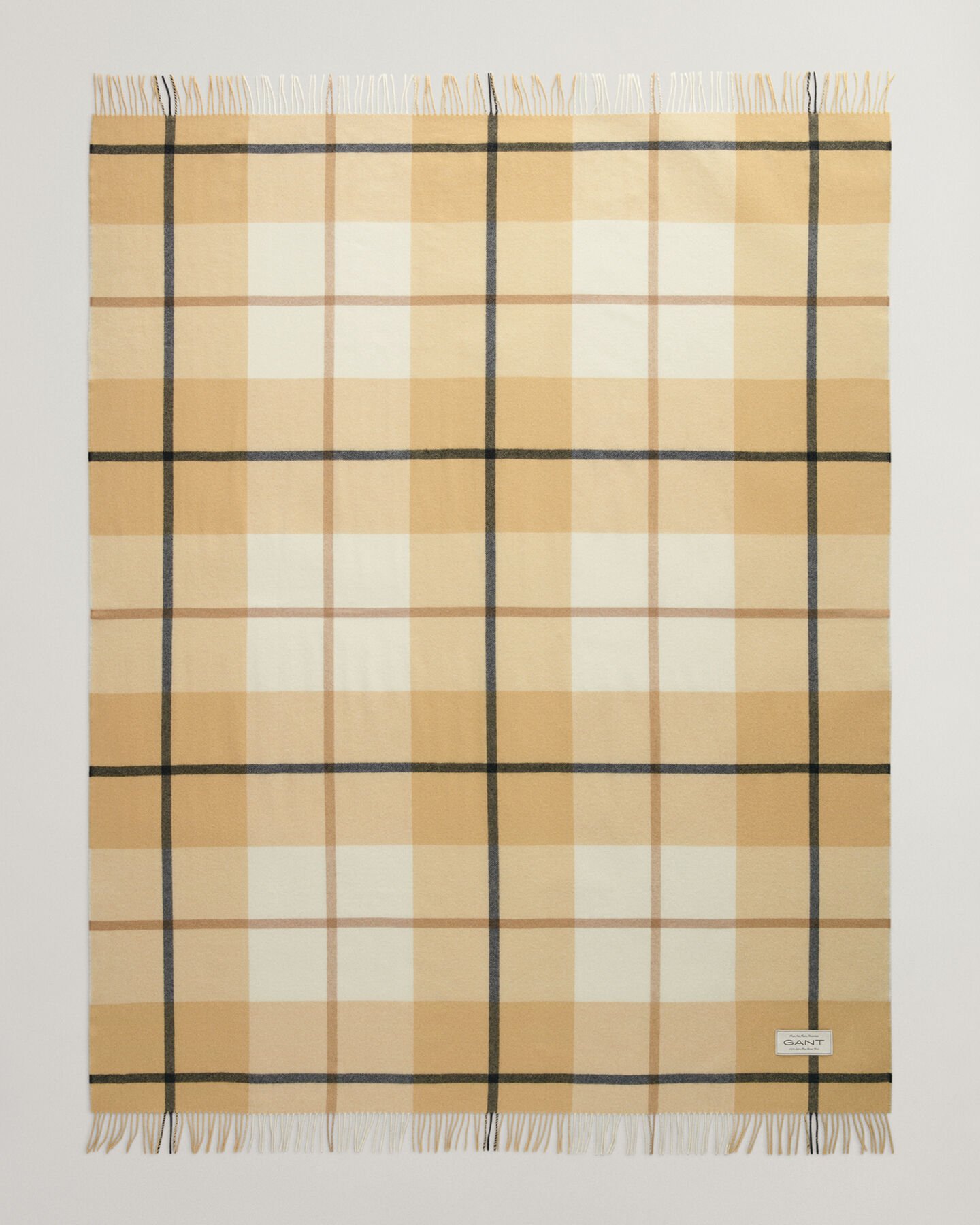 Manta decorativa em lã de merino extrafina