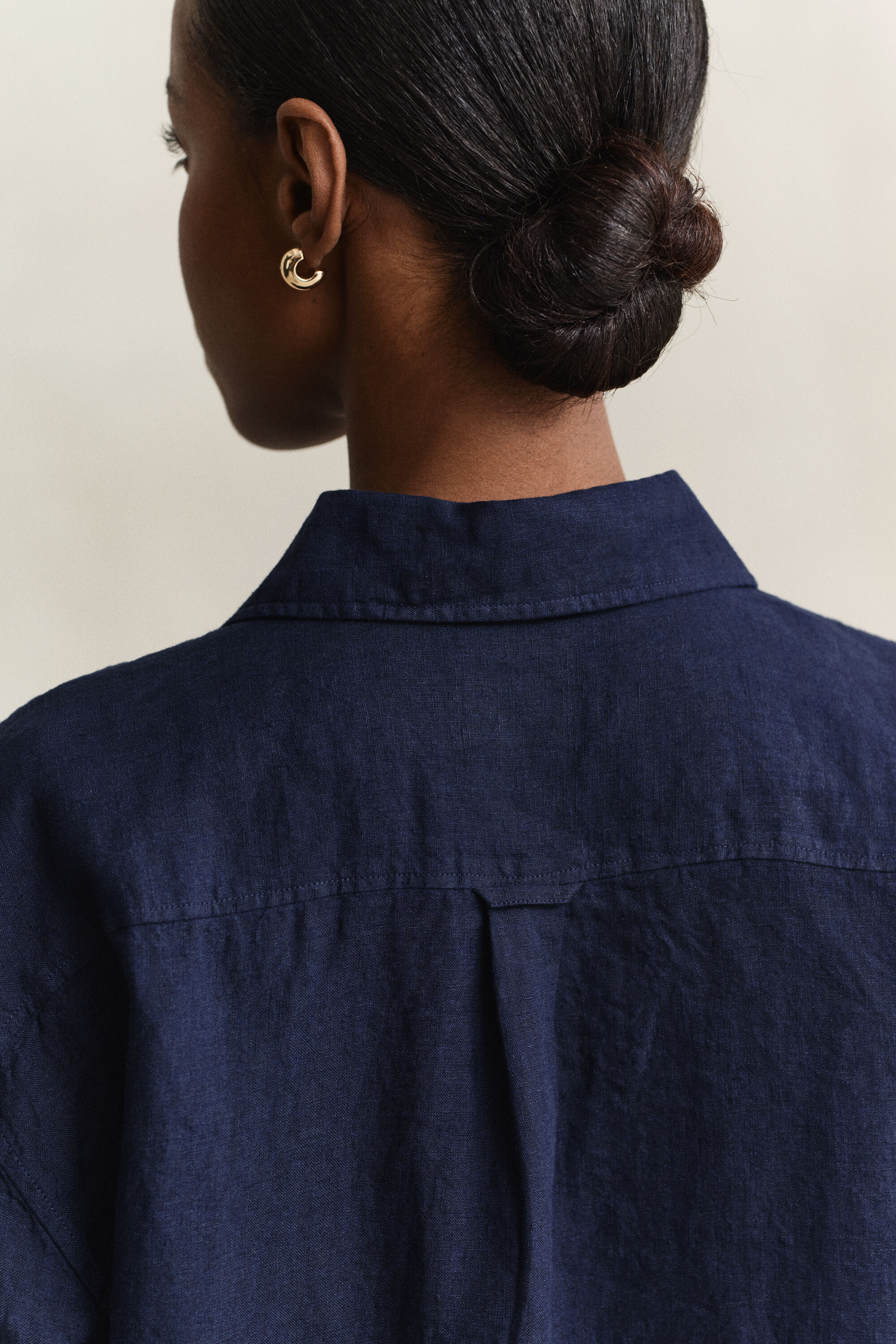 Camisa de linho relaxed fit